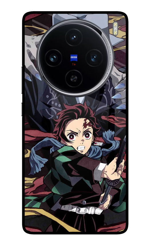 Demon Slayer Vivo X100 Glass Case