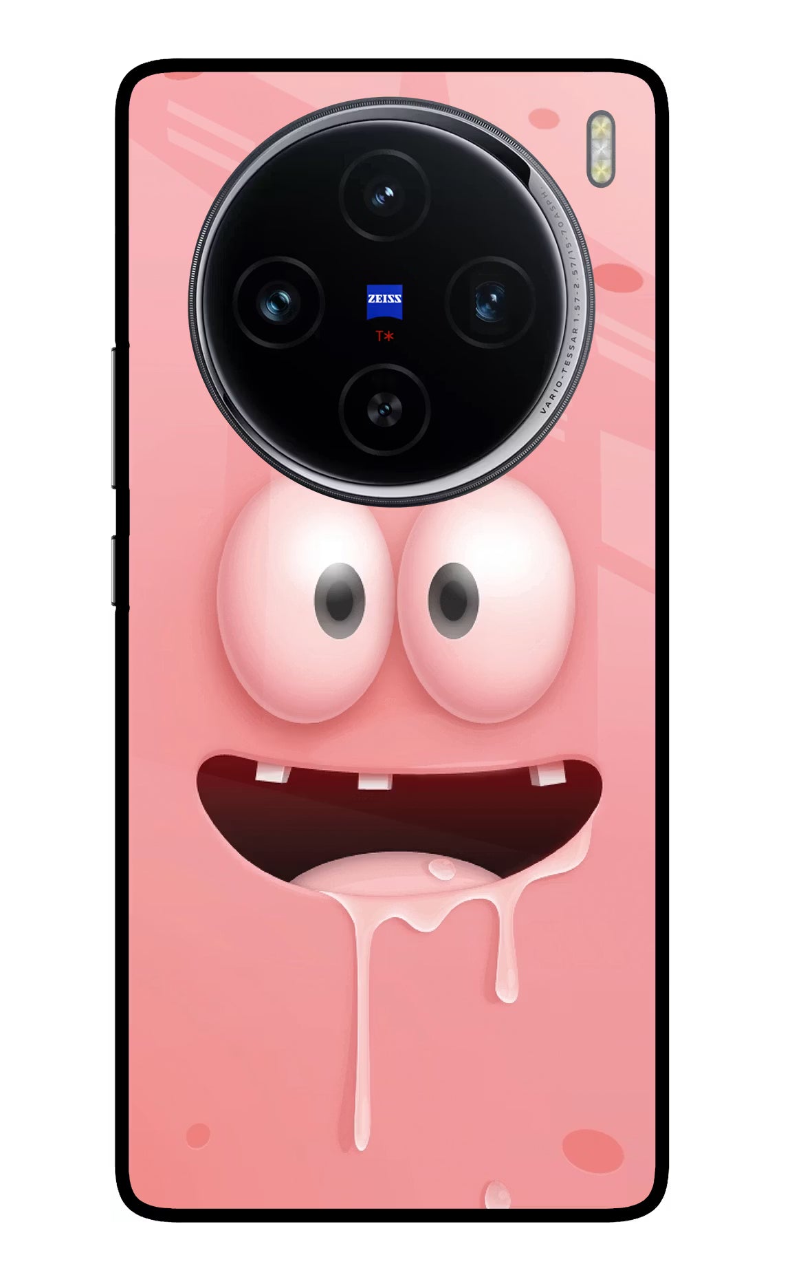 Sponge 2 Vivo X100 Glass Case Back Cover by Casekaro