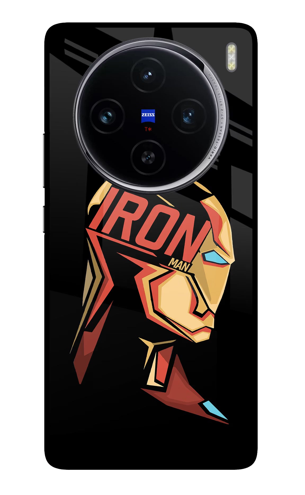 IronMan Vivo X100 Glass Case Back Cover by Casekaro
