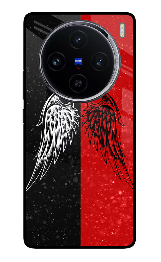 Wings Vivo X100 Glass Case