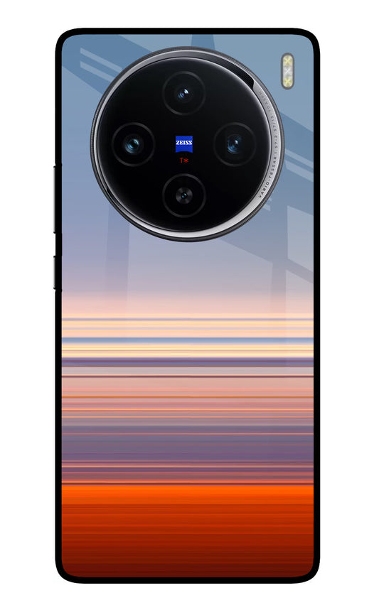 Morning Colors Vivo X100 Glass Case