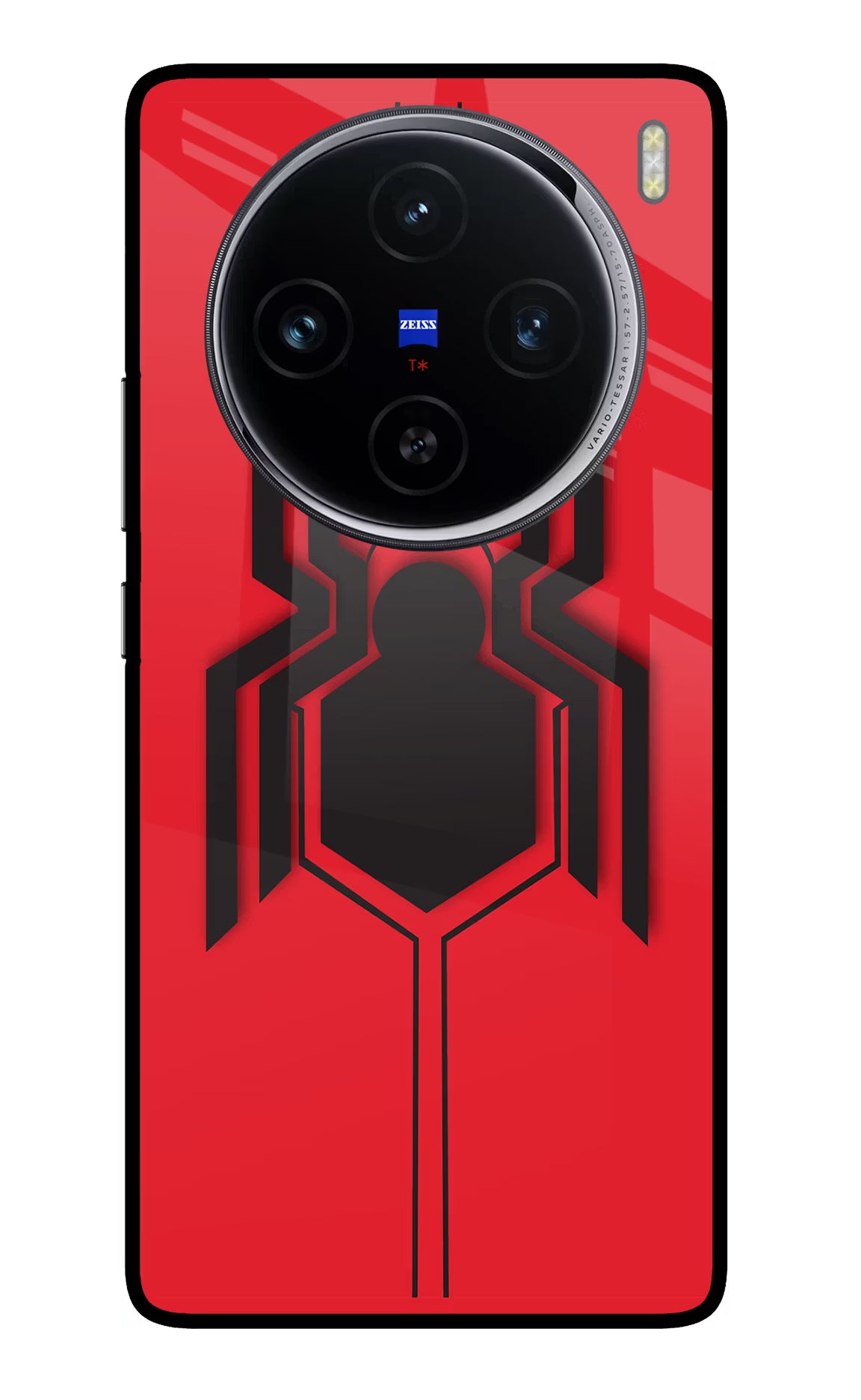 Spider Vivo X100 Glass Case Back Cover by Casekaro