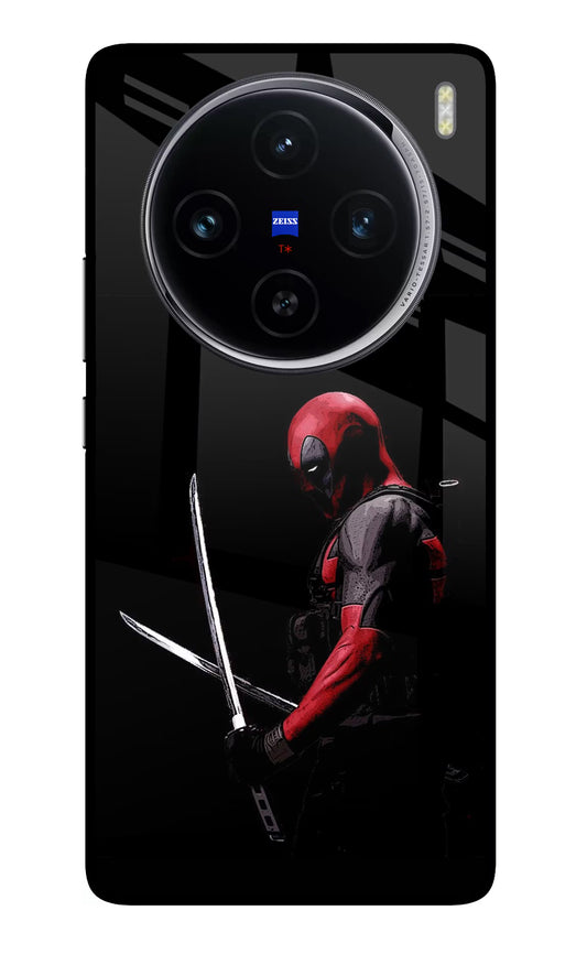 Deadpool Vivo X100 Glass Case