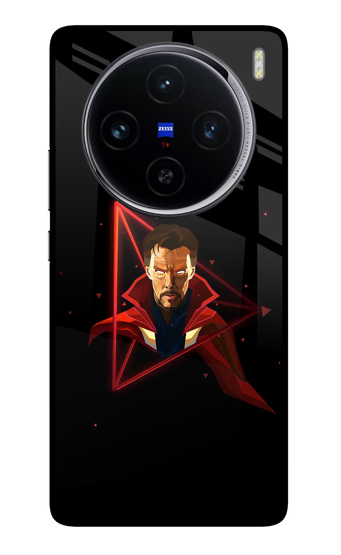 Doctor Ordinary Vivo X100 Glass Case Back Cover by Casekaro