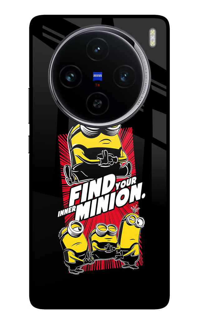 Find your inner Minion Vivo X100 Glass Case