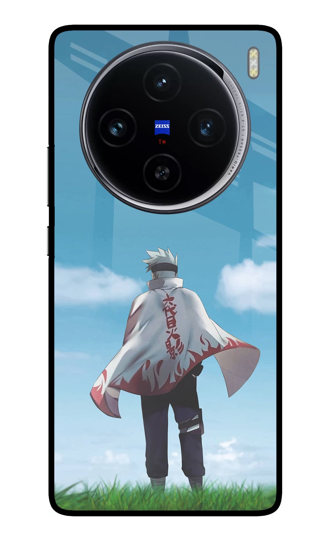 Kakashi Vivo X100 Glass Case Back Cover by Casekaro