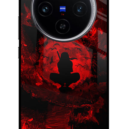 Itachi Uchiha Vivo X100 Glass Case