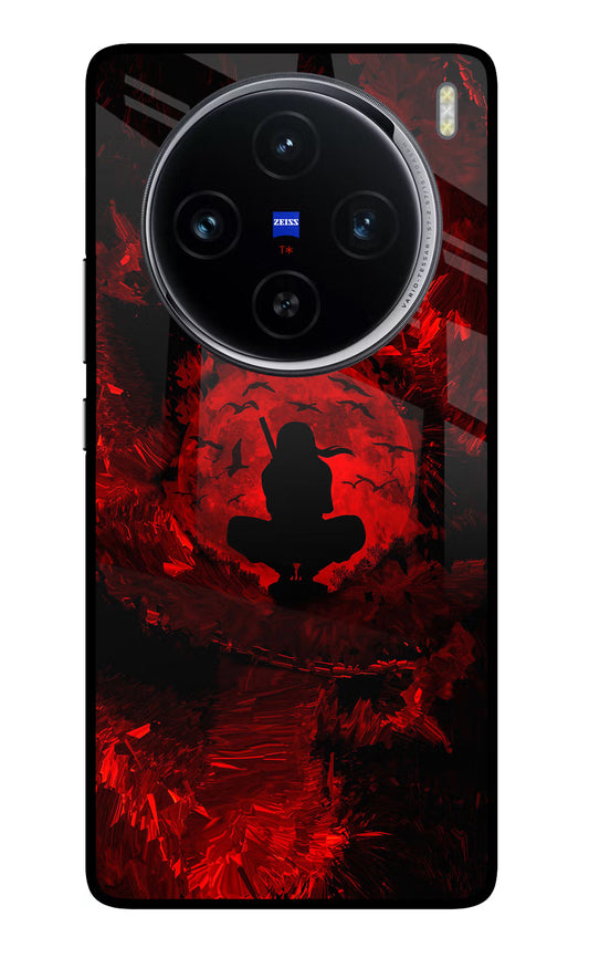 Itachi Uchiha Vivo X100 Glass Case