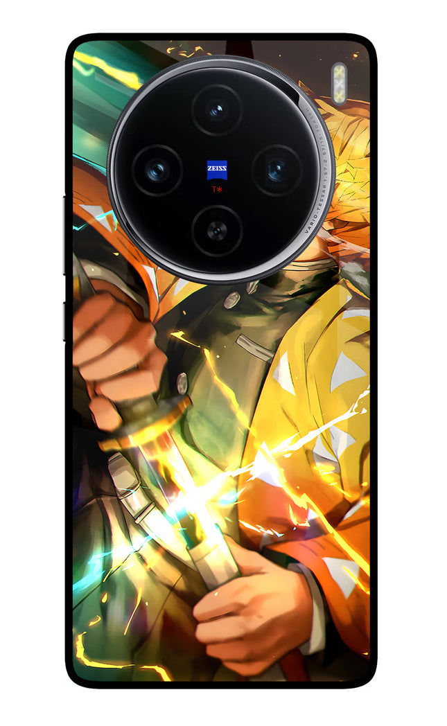 Demon Slayer Vivo X100 Glass Case