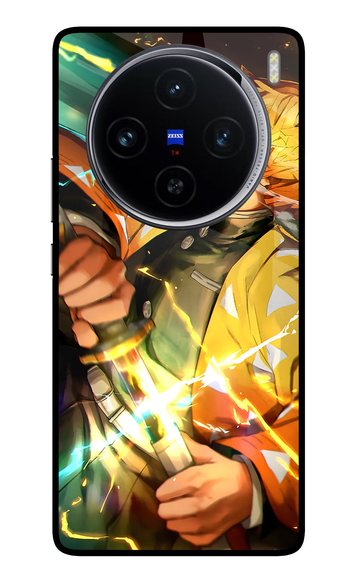 Demon Slayer Vivo X100 Glass Case Back Cover by Casekaro