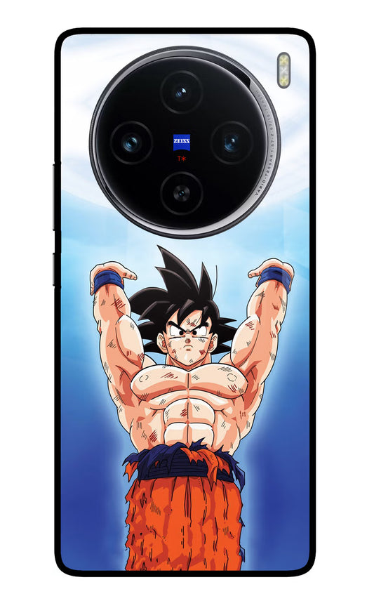 Goku Power Vivo X100 Glass Case