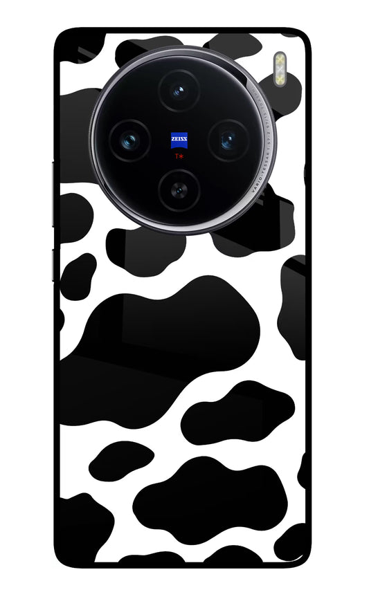 Cow Spots Vivo X100 Glass Case