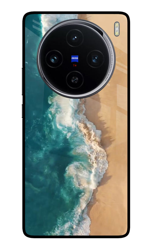 Ocean Beach Vivo X100 Glass Case