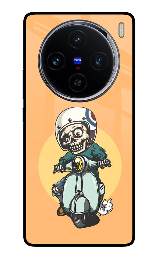 Undead Biker Vivo X100 Glass Case