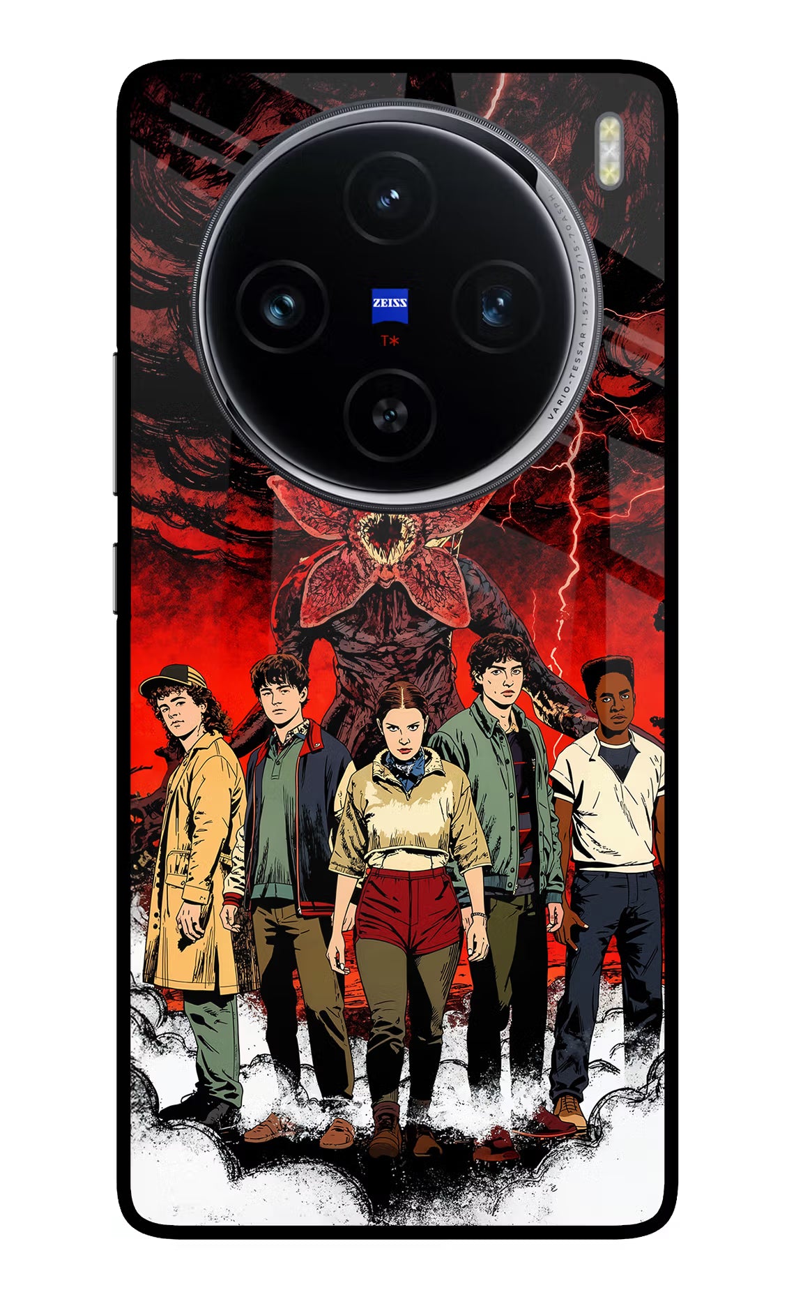 Ordinary Things Characters Vivo X100 Glass Case