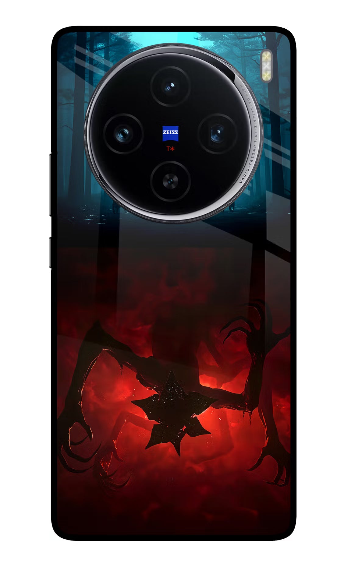 Ordinary Things Downside Up Vivo X100 Glass Case Back Cover by Casekaro