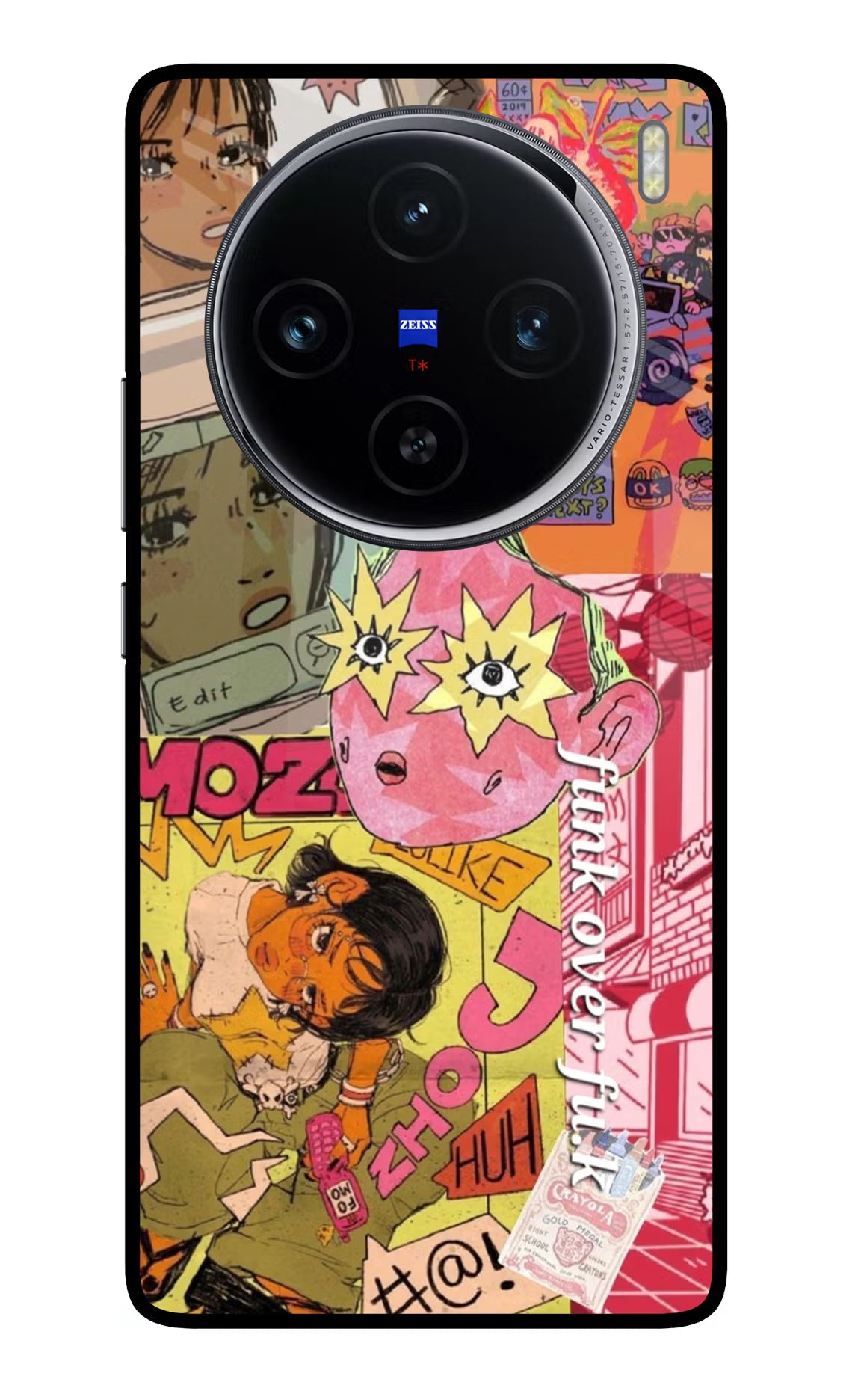 Funkover Vivo X100 Glass Case