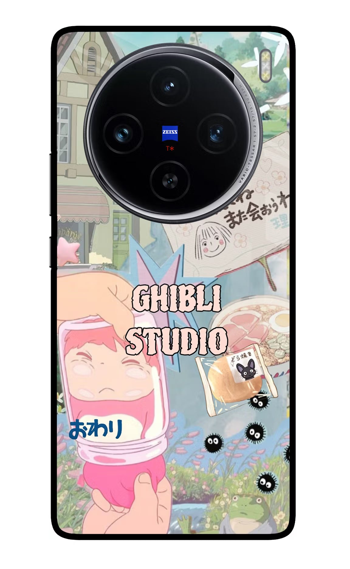 Studio Ghibli Vivo X100 Glass Case