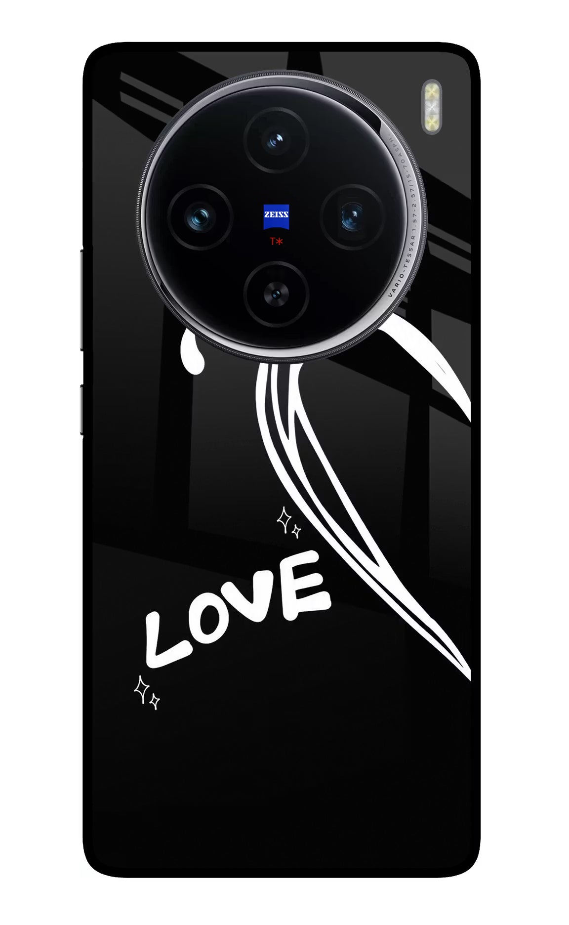 Love Line Vivo X100 Glass Case