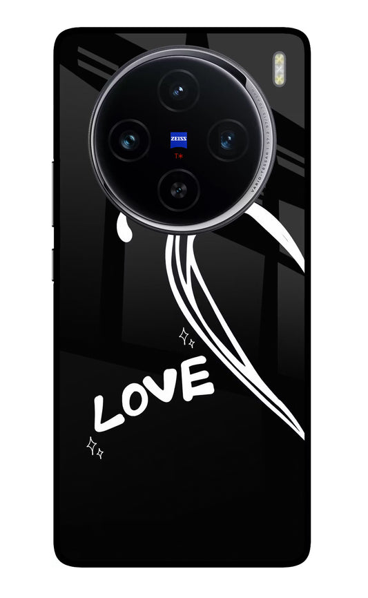 Love Line Vivo X100 Glass Case