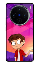 Marco Sunset Vivo X100 Glass Case