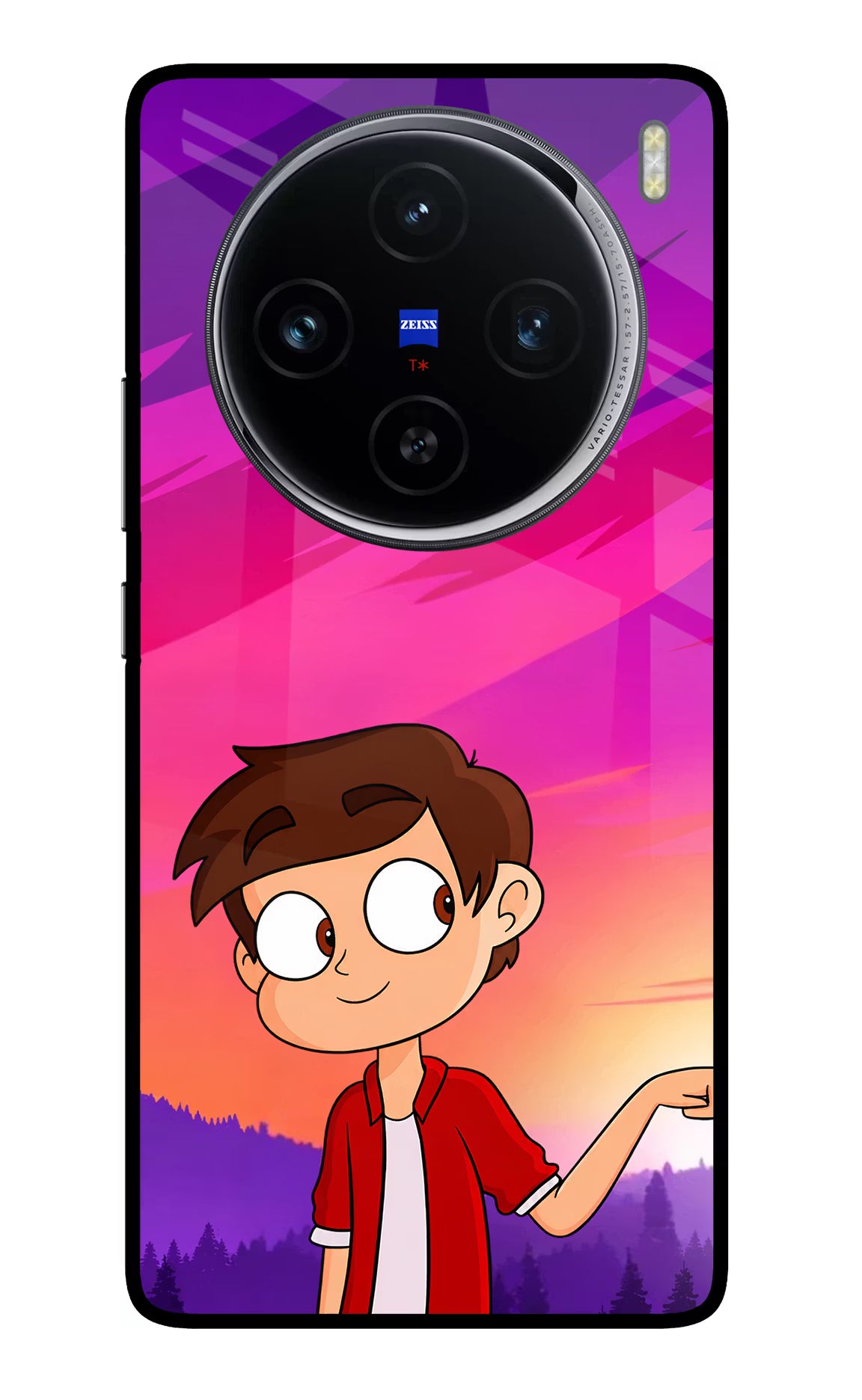 Marco Sunset Vivo X100 Glass Case