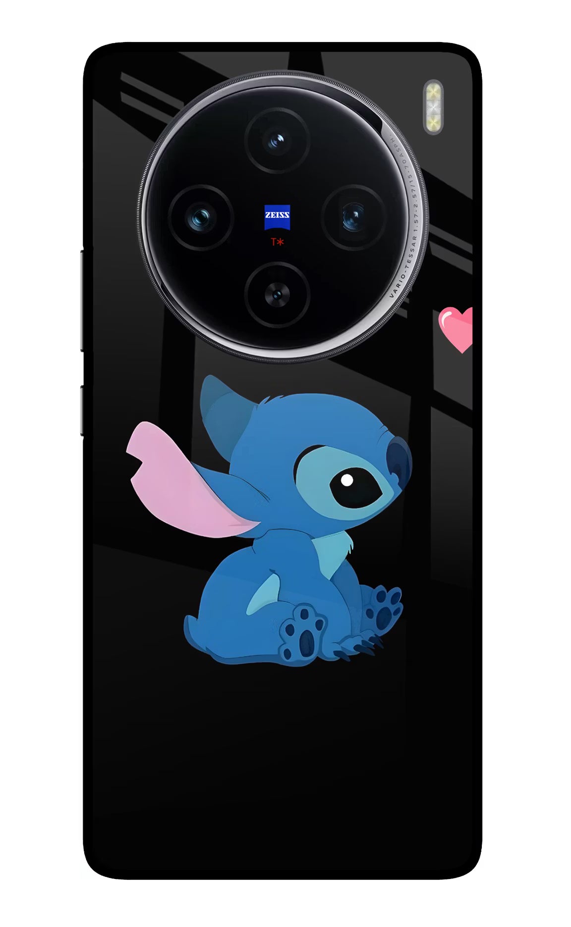 Stitch Crush Vivo X100 Glass Case