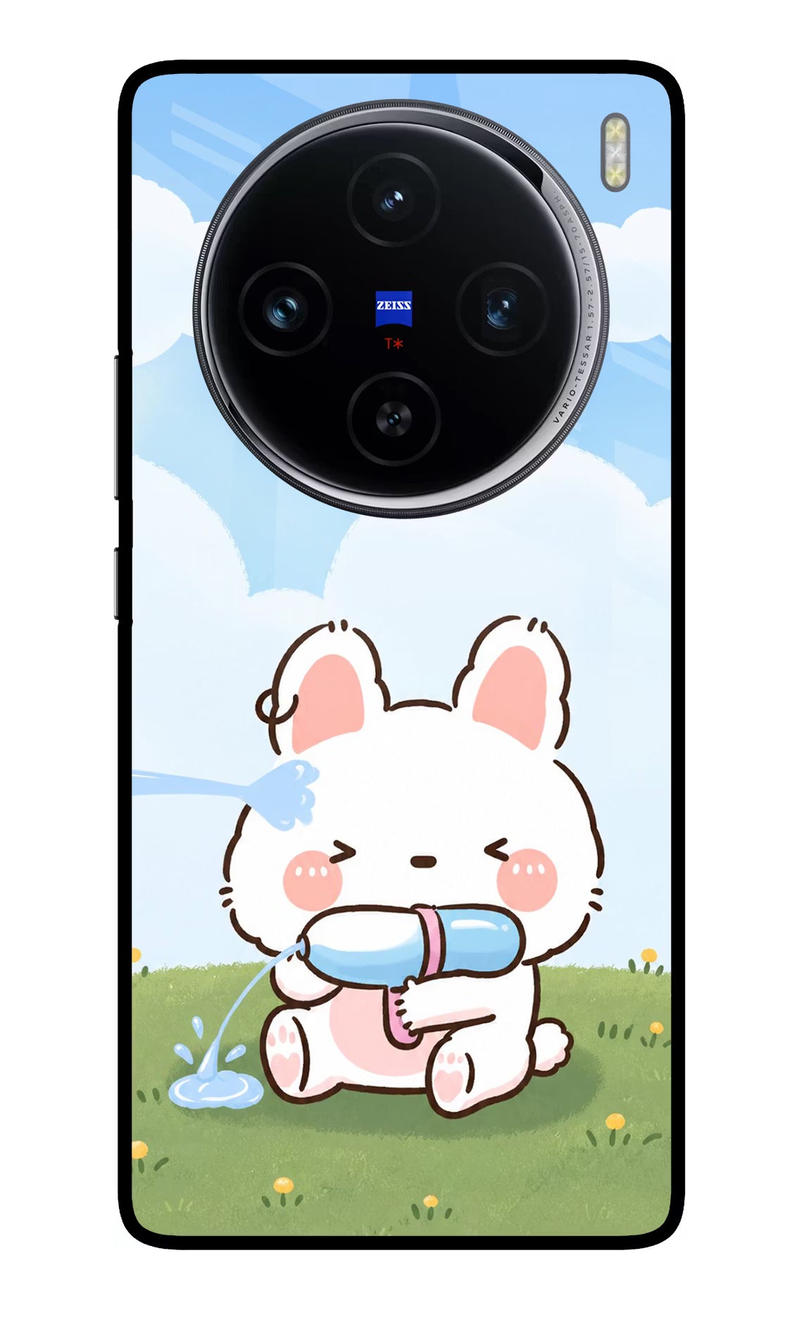 Bunny Treat Vivo X100 Glass Case