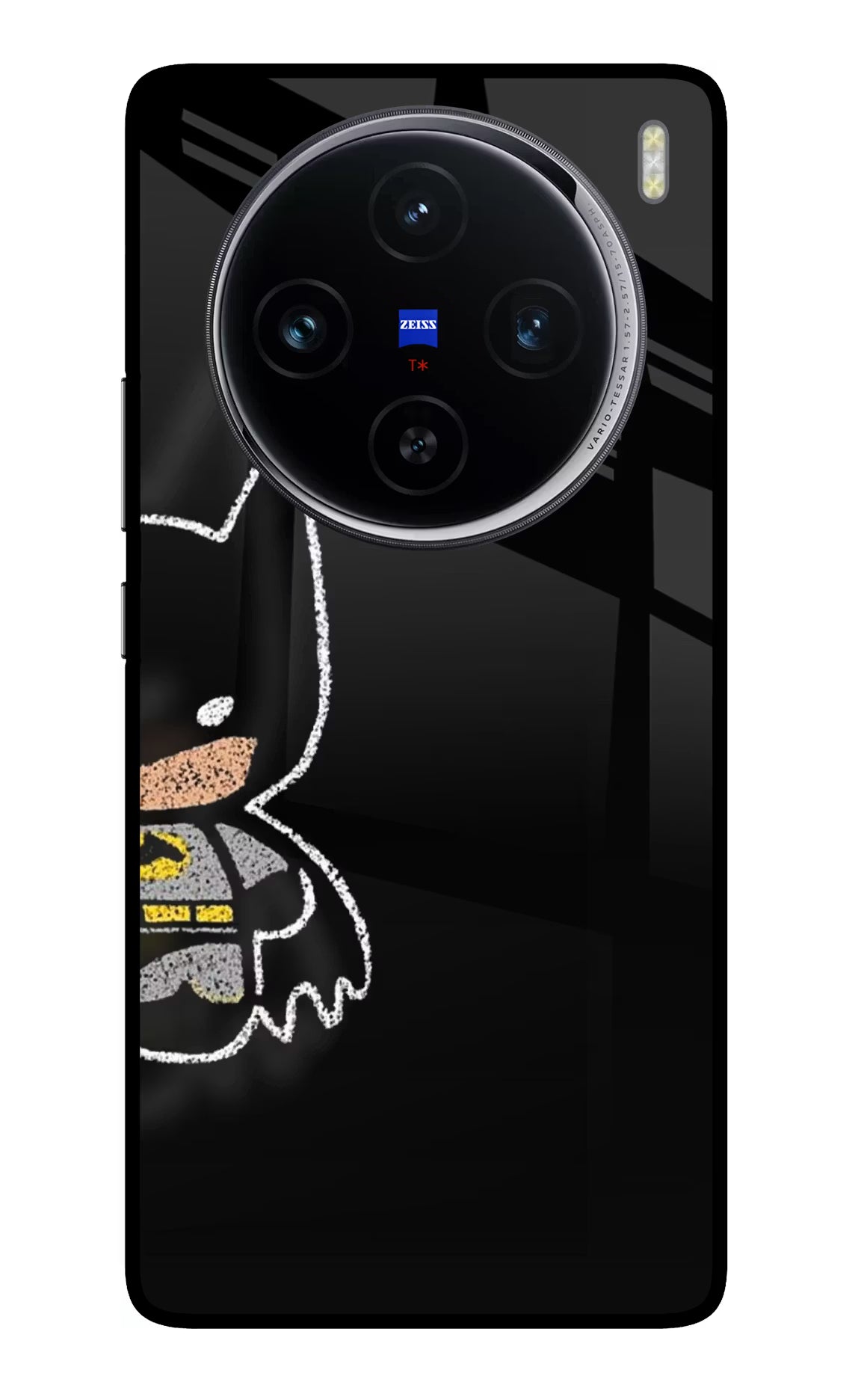 Bat Kitty Vivo X100 Glass Case