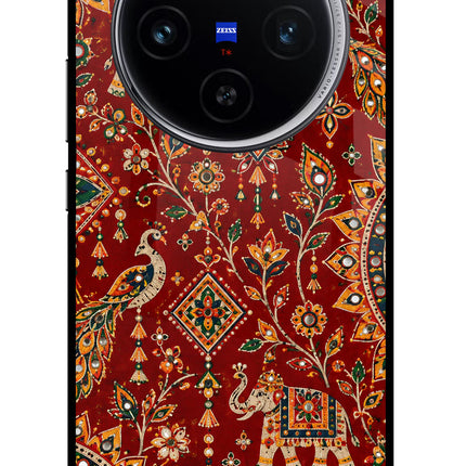 Laal Riwaaz Vivo X100 Glass Case