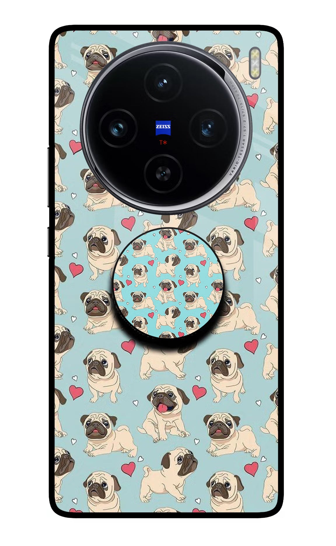 Pug Dog Vivo X100 Pop Case by Casekaro