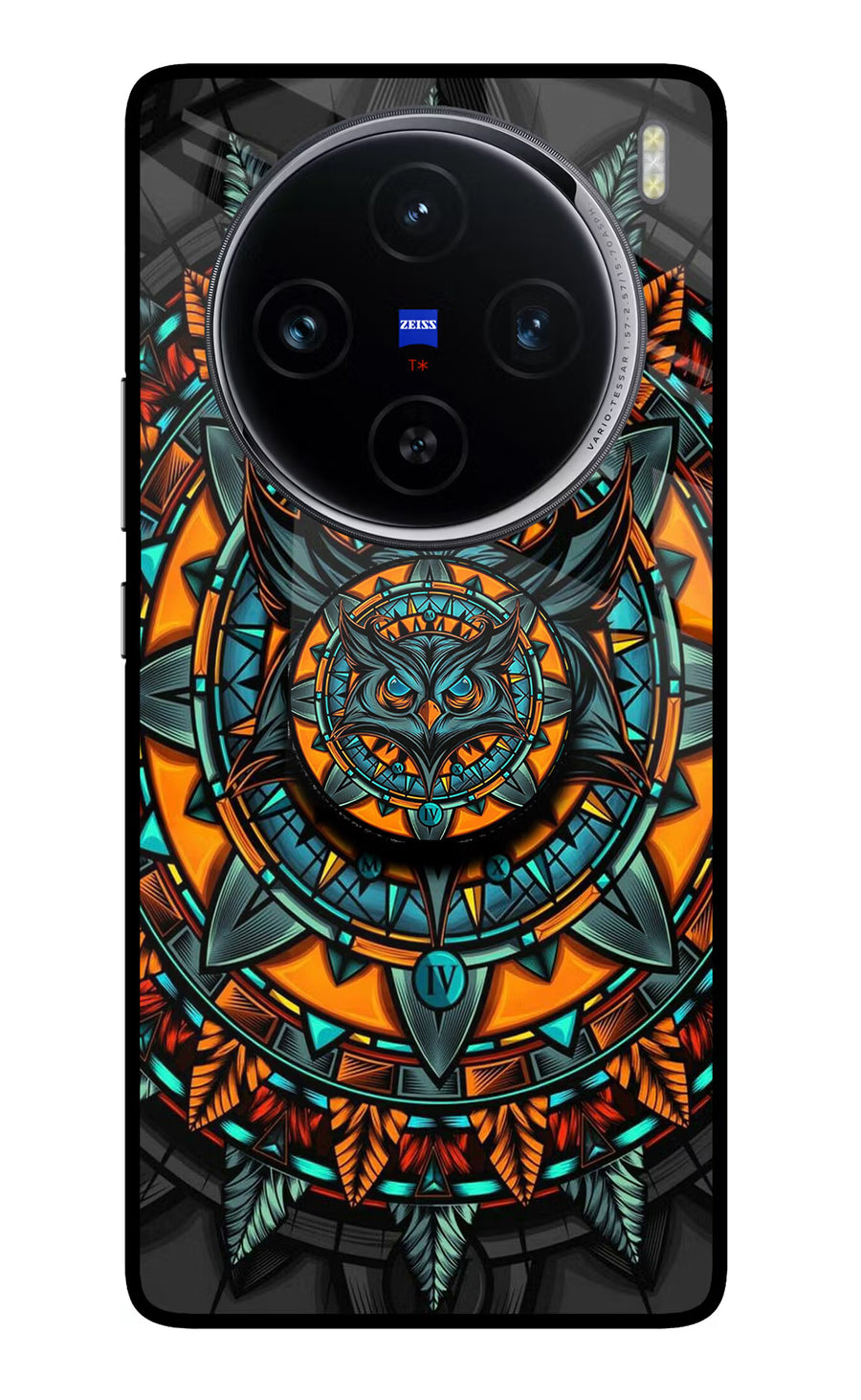 Angry Owl Vivo X100 Pop Case, Glass case