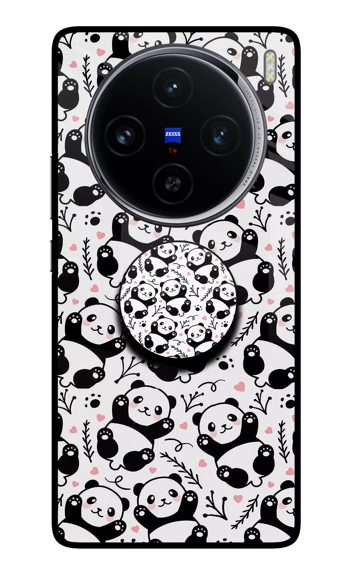 Cute Panda Vivo X100 Pop Case by Casekaro