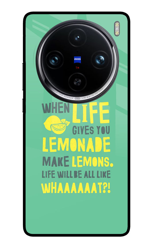 Quote Vivo X100 Pro Glass Case