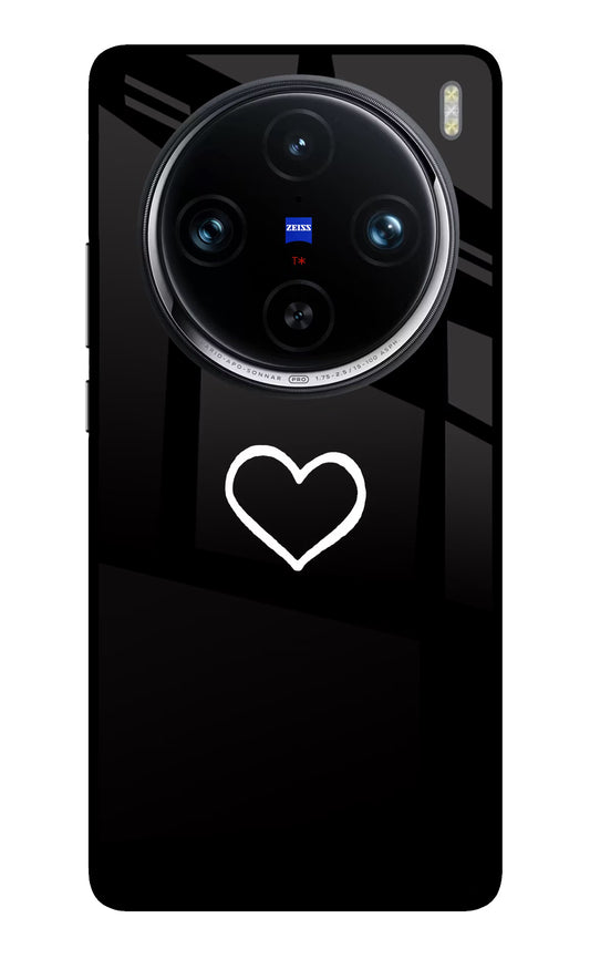 Heart Vivo X100 Pro Glass Case