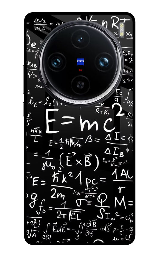 Physics Formula Vivo X100 Pro Glass Case