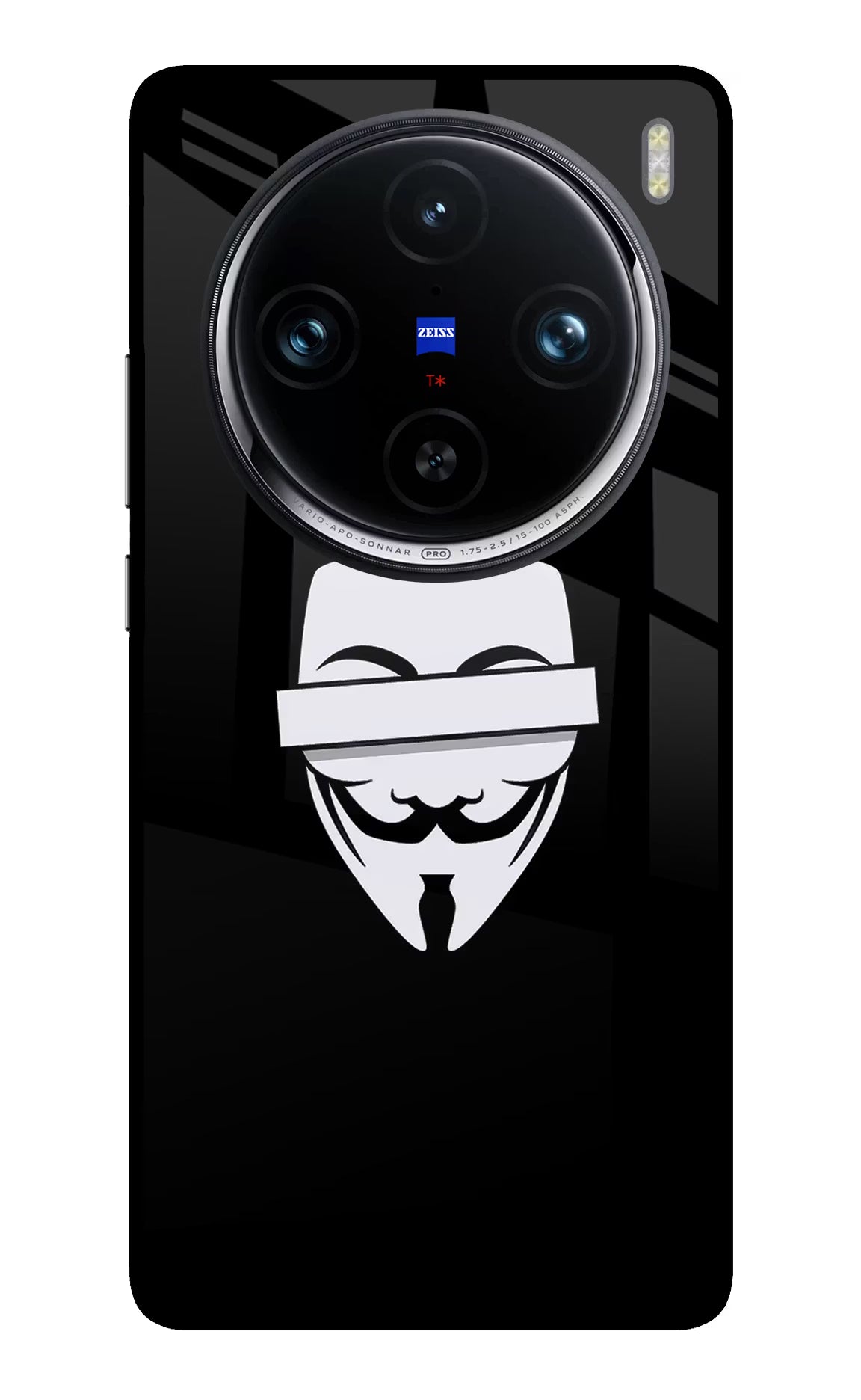 Anonymous Face Vivo X100 Pro Glass Case