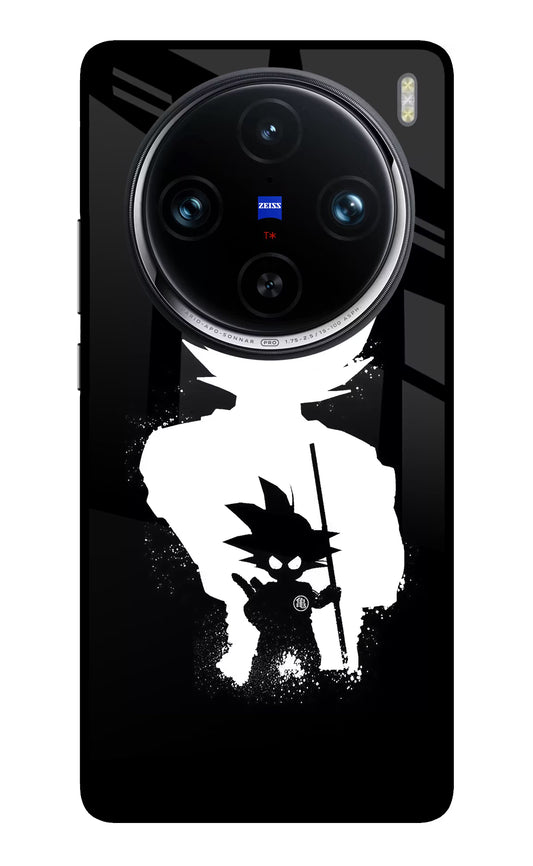 Goku Shadow Vivo X100 Pro Glass Case