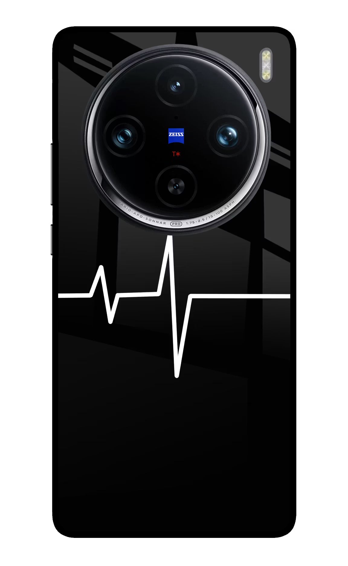 Heart Beats Vivo X100 Pro Glass Case