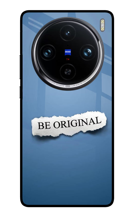 Be Original Vivo X100 Pro Glass Case