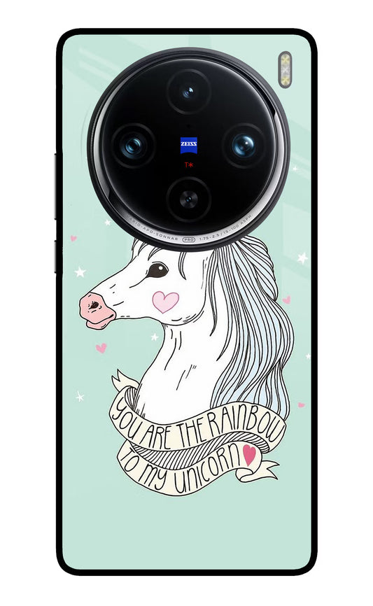 Unicorn Wallpaper Vivo X100 Pro Glass Case