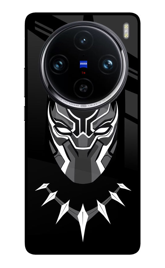 Black Panther Vivo X100 Pro Glass Case