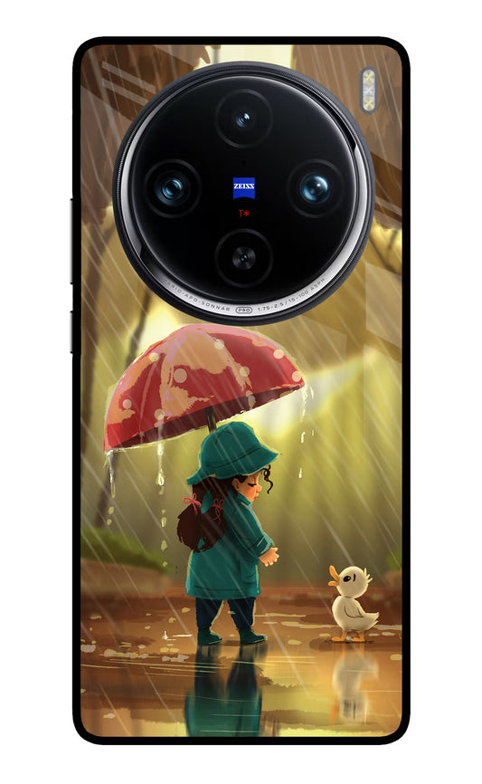 Rainy Day Vivo X100 Pro Glass Case