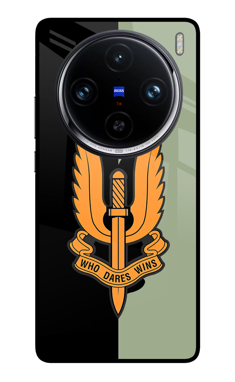 Balidan Logo Vivo X100 Pro Back Cover, Glass case