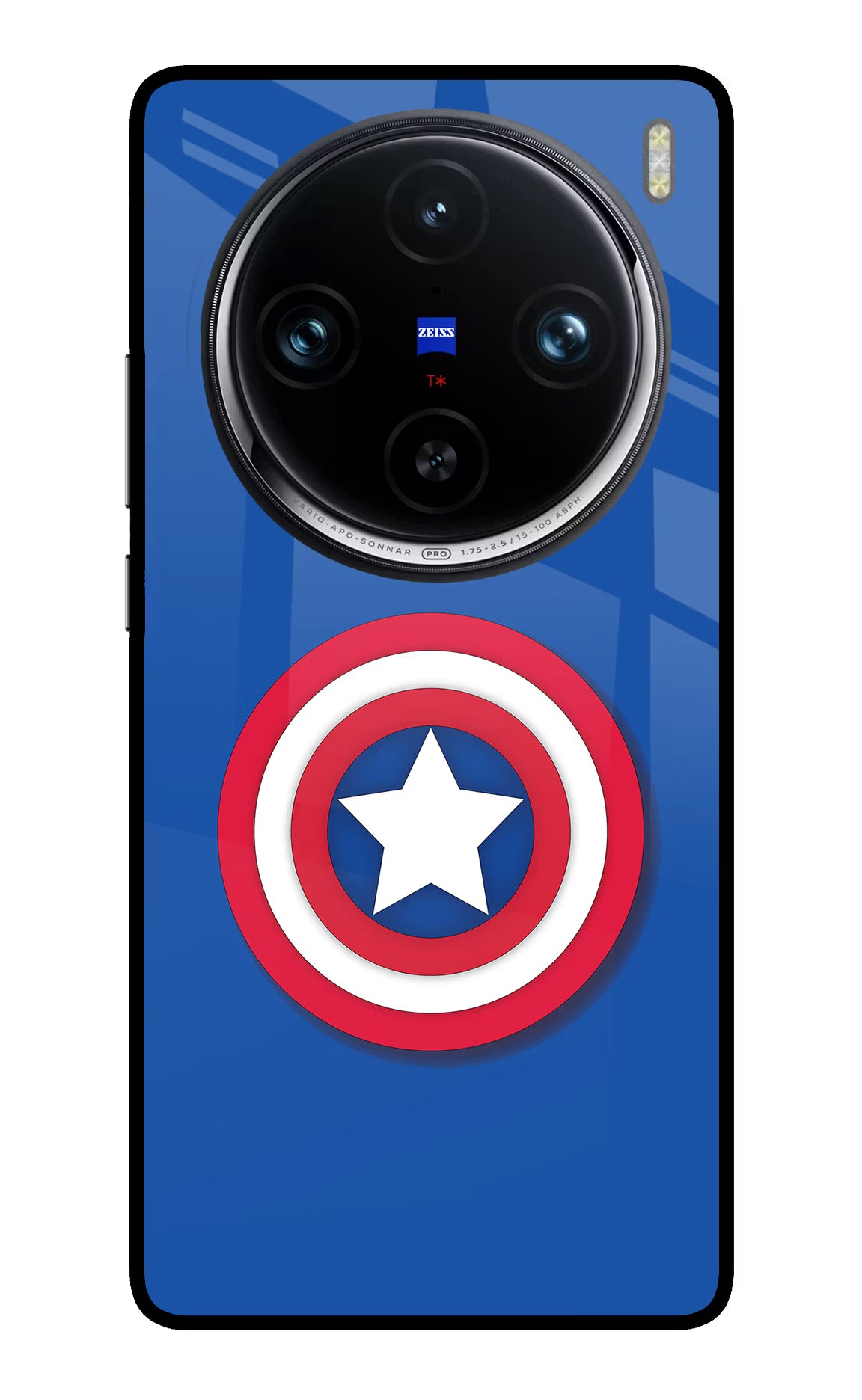 Shield Vivo X100 Pro Glass Case Back Cover by Casekaro