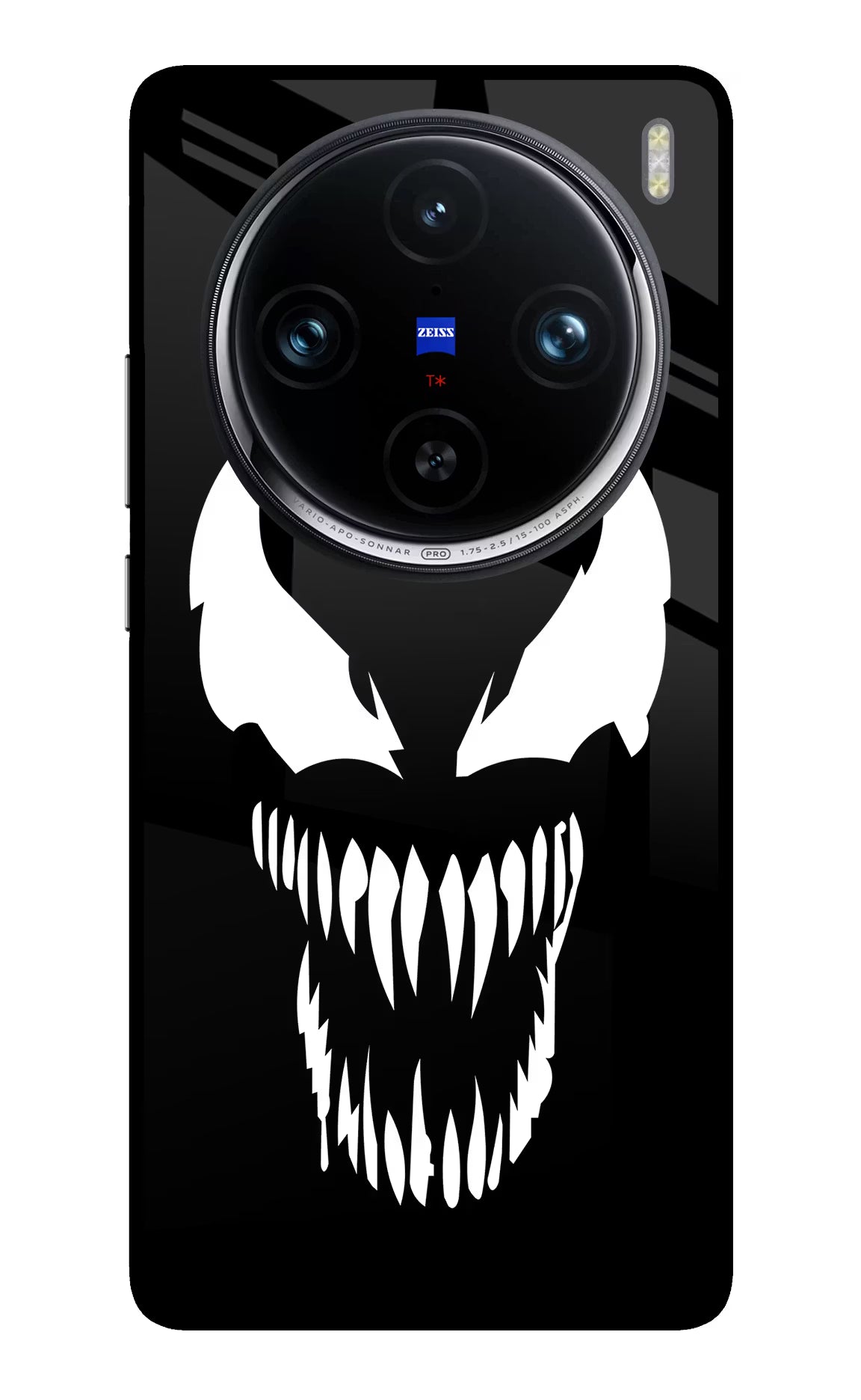 Venom Vivo X100 Pro Glass Case Back Cover by Casekaro