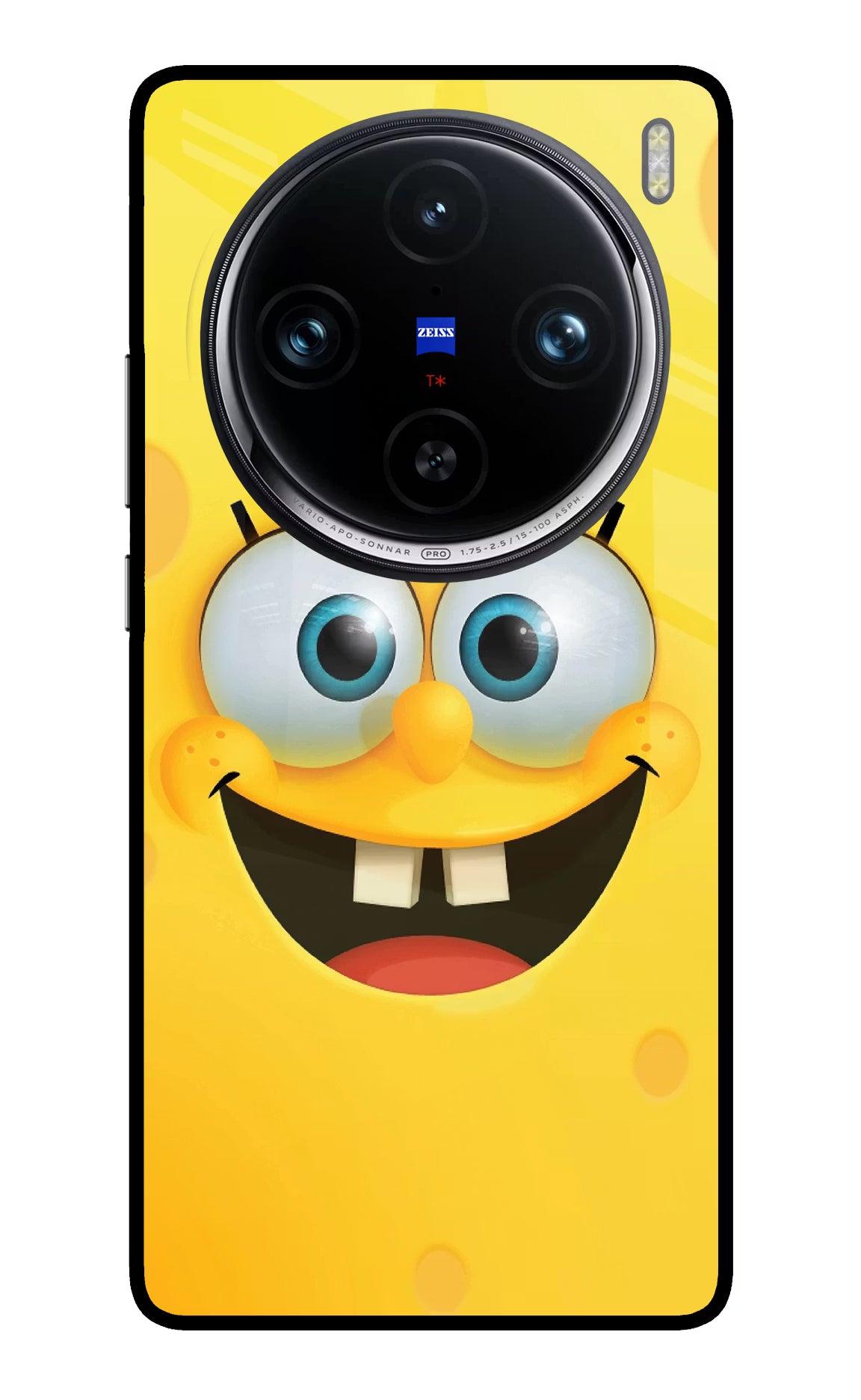Sponge 1 Vivo X100 Pro Glass Case Back Cover by Casekaro