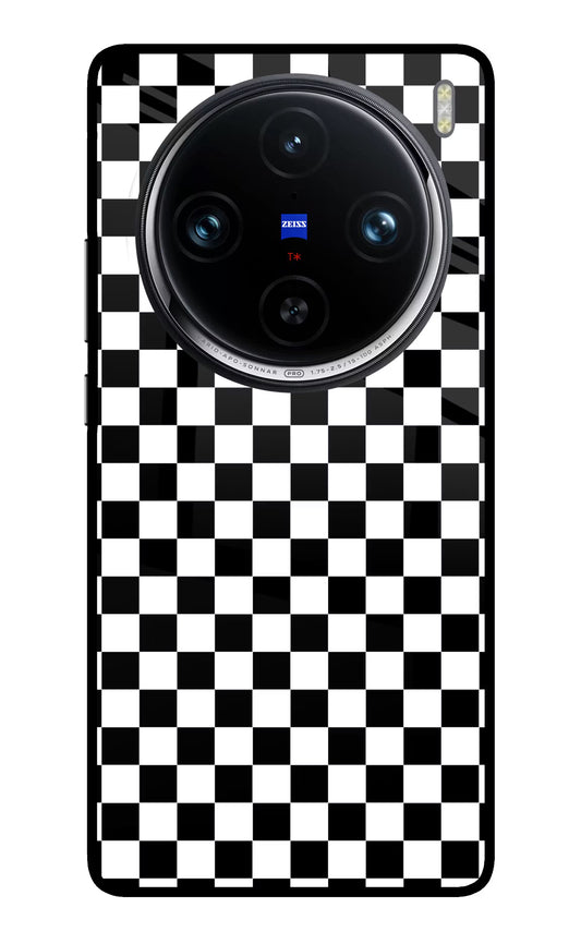 Chess Board Vivo X100 Pro Glass Case