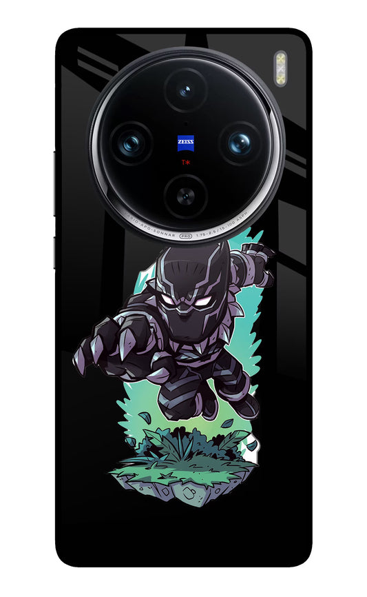 Black Panther Vivo X100 Pro Glass Case