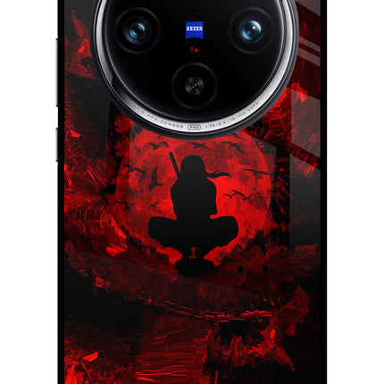 Itachi Uchiha Vivo X100 Pro Glass Case